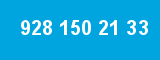 928 150 21 33
